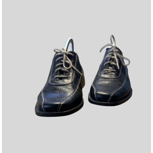 Johnston Murphy Size 11 Professional Mens Black Leather Lace Up Oxford Shoes main image 9